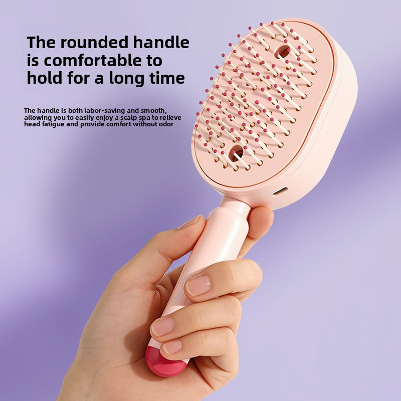Electric Mist Spray Hair Care Massage Comb