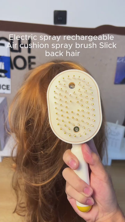 Electric Mist Spray Hair Care Massage Comb
